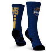 Custom Team Graphic Flex Mid-Calf Socks - Football