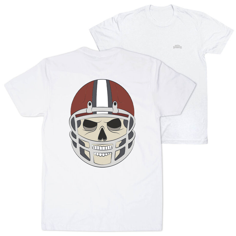Football Short Sleeve T-Shirt - Game Face (Back Design)