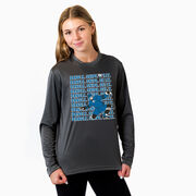 Hockey Long Sleeve Performance Tee - Dangle Snipe Celly Player