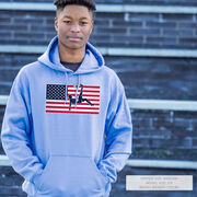 Soccer Hooded Sweatshirt - Patriotic Soccer