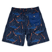 Hockey Swim Trunks - Shark Attack
