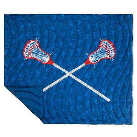 Guys Lacrosse Gameday Puffle Blanket - Play Lacrosse