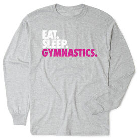 Gymnastics Tshirt Long Sleeve - Eat. Sleep. Gymnastics