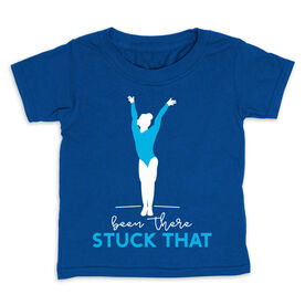 Gymnastics Toddler Short Sleeve Shirt - Been There Stuck That