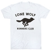 Running Short Sleeve T-Shirt - Run Club Lone Wolf