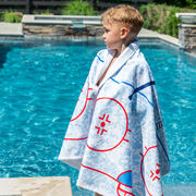 Hockey Premium Beach Towel - Hockey Rink