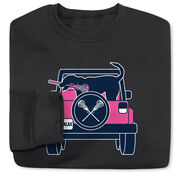 Girls Lacrosse Crewneck Sweatshirt - Lax Cruiser