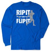 Baseball Tshirt Long Sleeve - Rip It Flip It