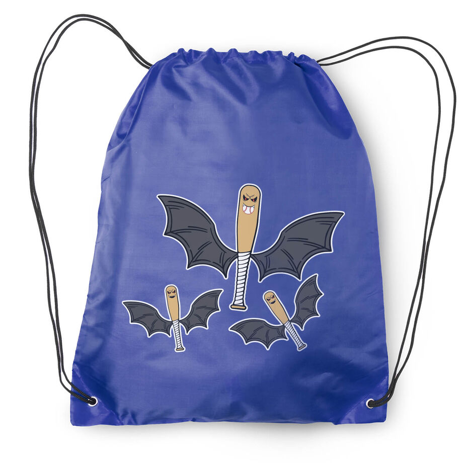 Baseball Drawstring Backpack - It's Bats 