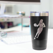 Basketball 20 oz. Double Insulated Tumbler - Girl Player