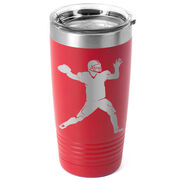 Football 20 oz. Double Insulated Tumbler - Quarterback