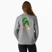 Hockey Crewneck Sweatshirt - St. Hat-Trick (Back Design)