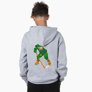 Hockey Hooded Sweatshirt - St. Hat-Trick (Back Design) 