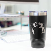 Wrestling 20 oz. Double Insulated Tumbler - Silhouettes