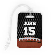 Football Bag/Luggage Tag - Personalized Football Image