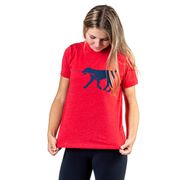 Hockey Tshirt Short Sleeve Rocky The Hockey Dog