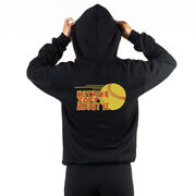 Softball Hooded Sweatshirt - Nothing Soft About It (Back Design)