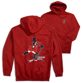 Hockey Hooded Sweatshirt - Crushing Goals (Back Design)