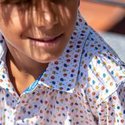 Pickleball Short Sleeve Polo Shirt - Dink Shot