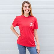 Hockey Short Sleeve T-Shirt - Eat. Sleep. Hockey (Back Design)