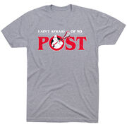 Guys Lacrosse Short Sleeve T-Shirt - Ain't Afraid of No Post