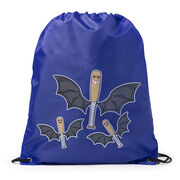 Baseball Drawstring Backpack - It's Bats 