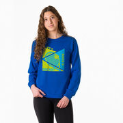 Tennis Tshirt Long Sleeve - Let's Raise A Racket