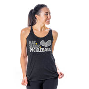 Pickleball Women's Everyday Tank Top - Eat. Sleep. Pickleball