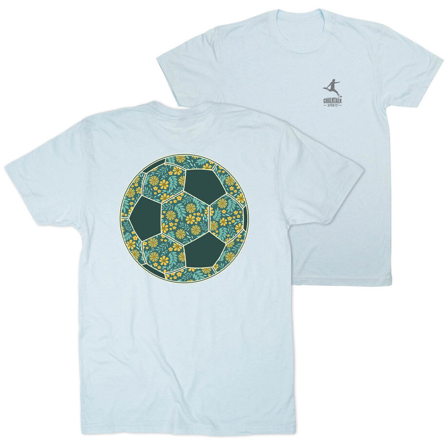 Soccer Short Sleeve T-Shirt - Summer Kicks (Back Design)