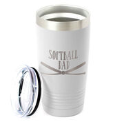 Softball 20oz. Double Insulated Tumbler - Softball Dad