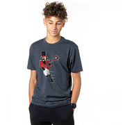 Guys Lacrosse T-Shirt Short Sleeve - Crushing Goals