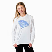 Softball Long Sleeve Performance Tee - Good Girls Steal