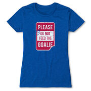 Hockey Women's Everyday Tee - Don't Feed The Goalie