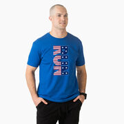 Running Short Sleeve T-Shirt - Patriotic Run