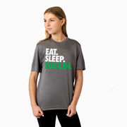 Soccer Short Sleeve Performance Tee - Eat. Sleep. Soccer.