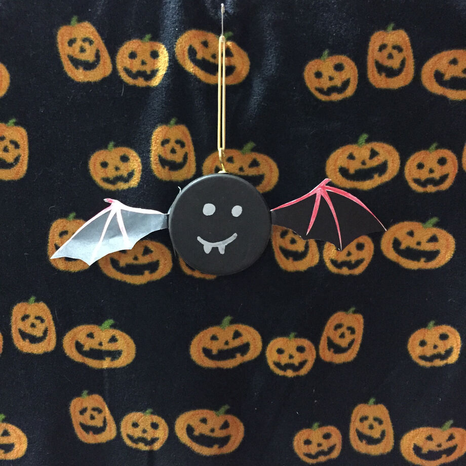 Hockey DIY Halloween Bat Wings
