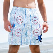 Hockey Swim Trunks - Celly Hockey