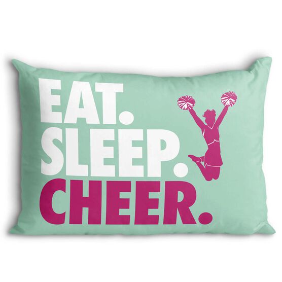 Cheerleading Pillowcase - Eat Sleep Cheer