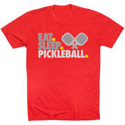 Pickleball Short Sleeve T-Shirt - Eat. Sleep. Pickleball