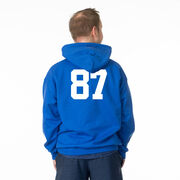 Guys Lacrosse Hooded Sweatshirt - Lacrosse Dad Sticks