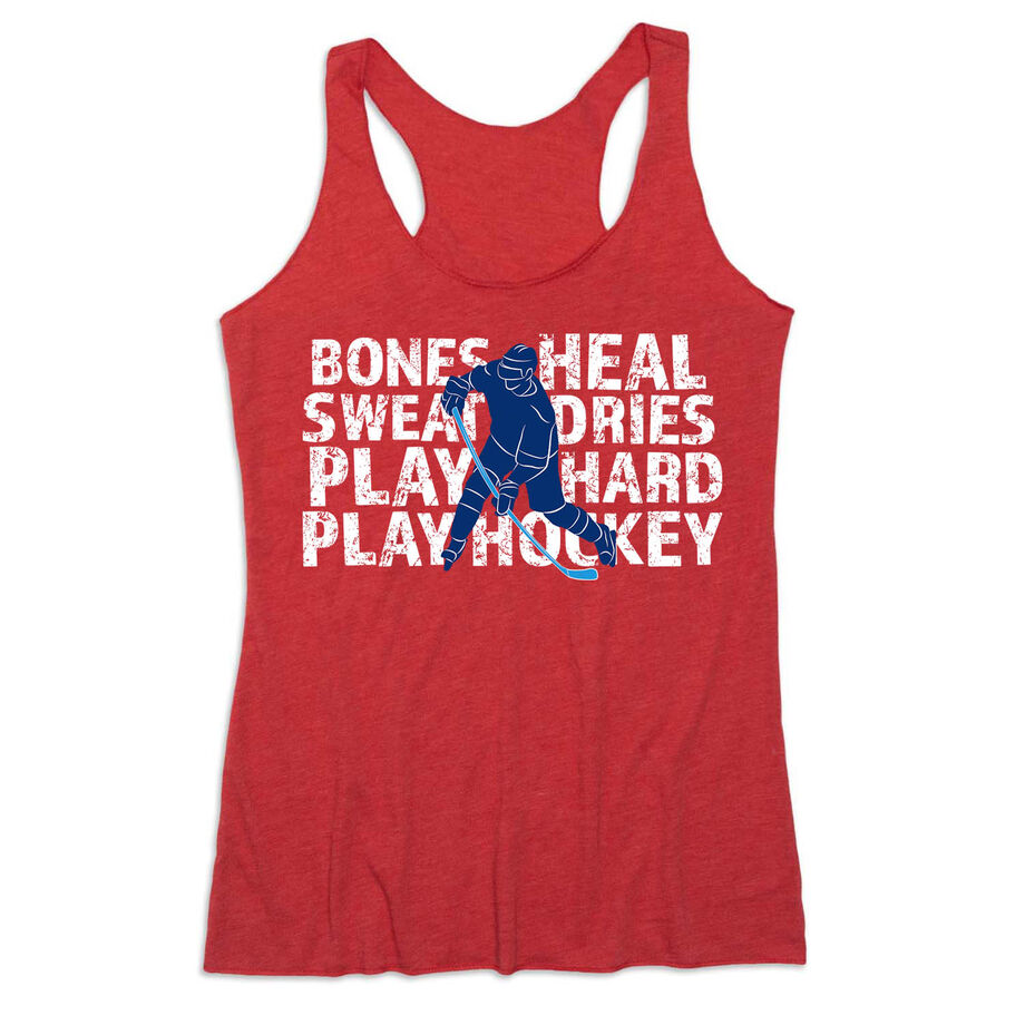 Hockey Women's Everyday Tank Top - Bones Heal Hockey