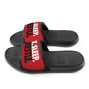 Wrestling Repwell&reg; Slide Sandals - Eat Sleep Wrestle