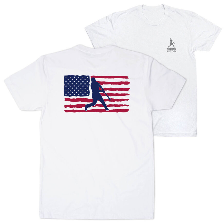 Baseball Short Sleeve T-Shirt - Baseball Land That We Love (Back Design)