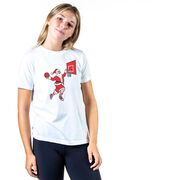 Basketball T-Shirt Short Sleeve - Slam Dunk Santa