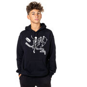 Hockey Hooded Sweatshirt - Dangle Snipe Skelly