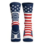 Wrestling Woven Mid-Calf Sock Set - All-American