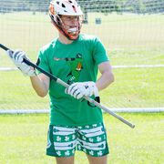 Guys Lacrosse Short Sleeve T-Shirt - Lacrosse Leprechaun