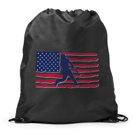 Baseball Drawstring Backpack - Baseball Land That We Love