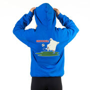 Soccer Hooded Sweatshirt - Soccer Ghoul (Back Design)