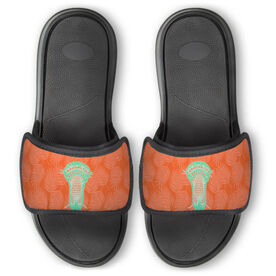 Guys Lacrosse Repwell&reg; Slide Sandals - Chill Palm Leaf Stick